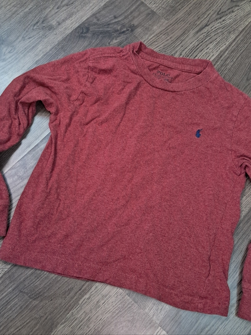 Polo Ralph Lauren Shirt Youth Boys Size 5 Long Sleeve T Shirt